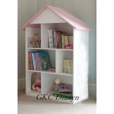 Çatılı Kitaplık- Bebek Evi